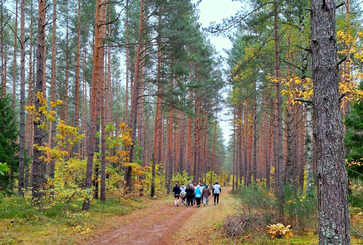 Rudens kroso akimirka. FTMC nuotrauka