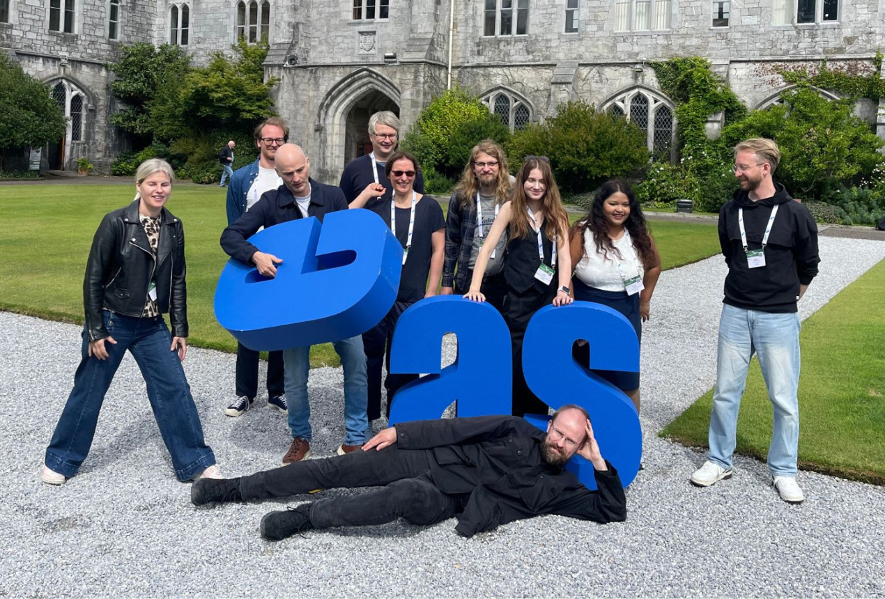 Lietuvos astrofizikai EAS 2025 konferencijoje. Nuotrauka iš asmeninio archyvo