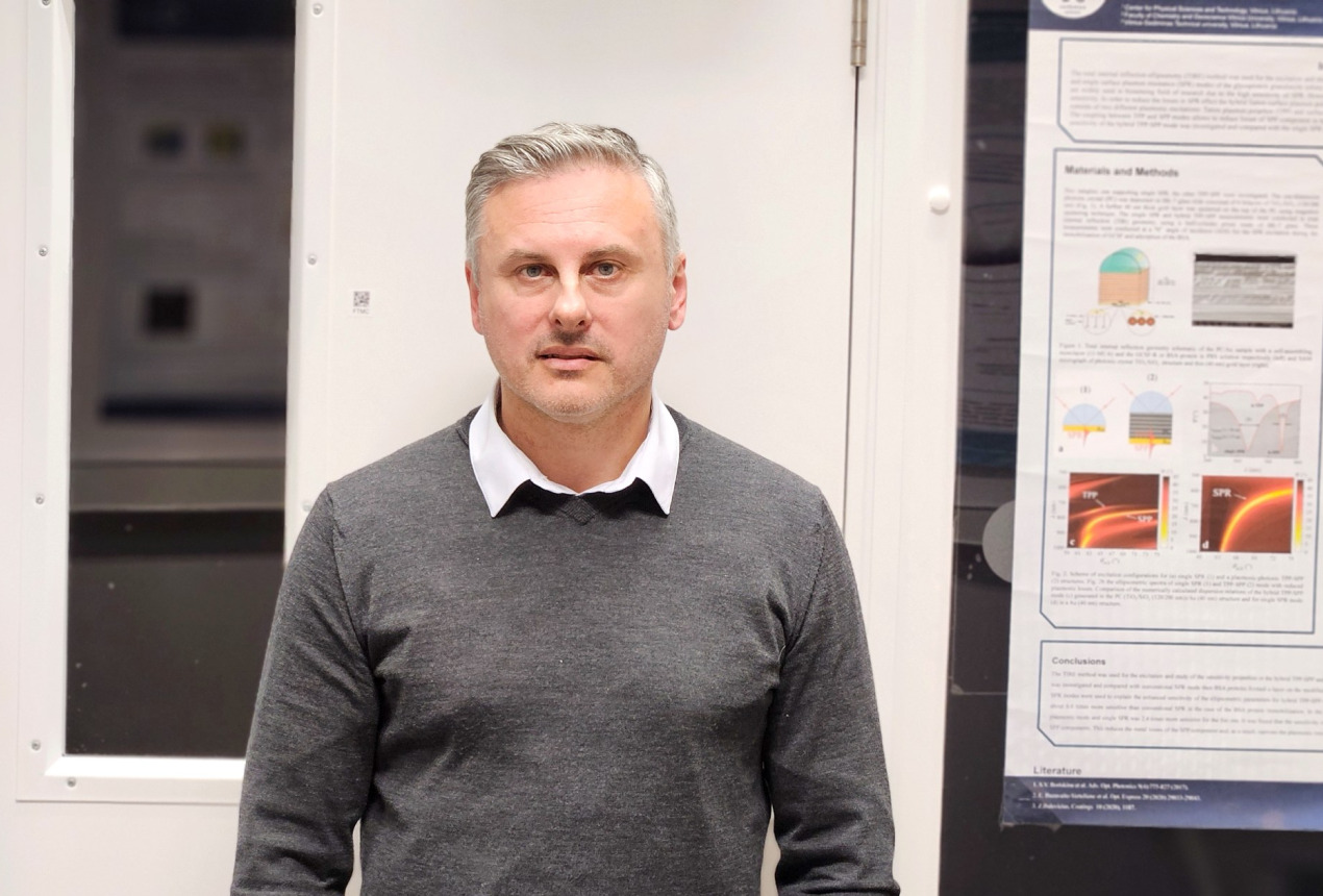 Dr. Zigmas Balevičius. FTMC nuotrauka