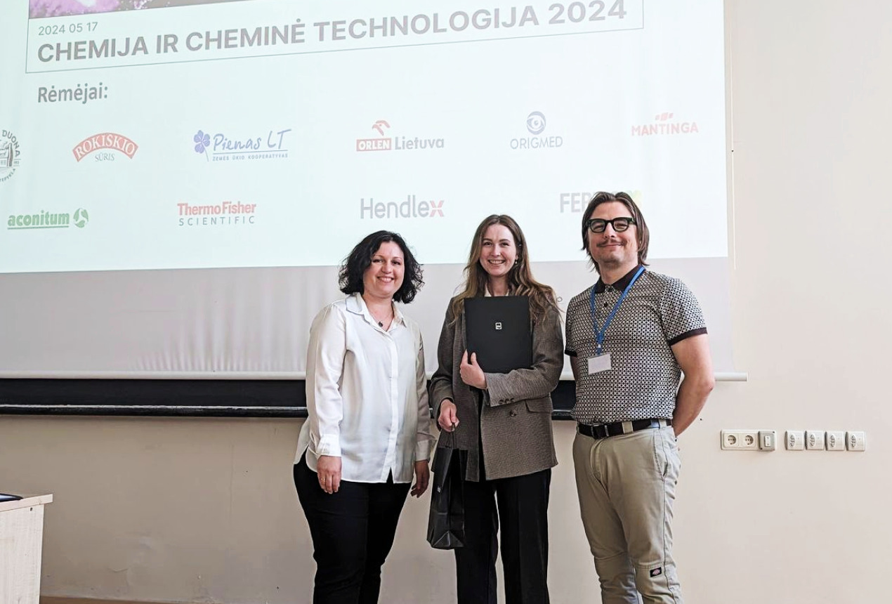 Doc. dr. Vaida Kitrytė-Syrpa, dokt. Sonata Pleskytė ir dr. Andrius Jaskūnas. KTU nuotrauka