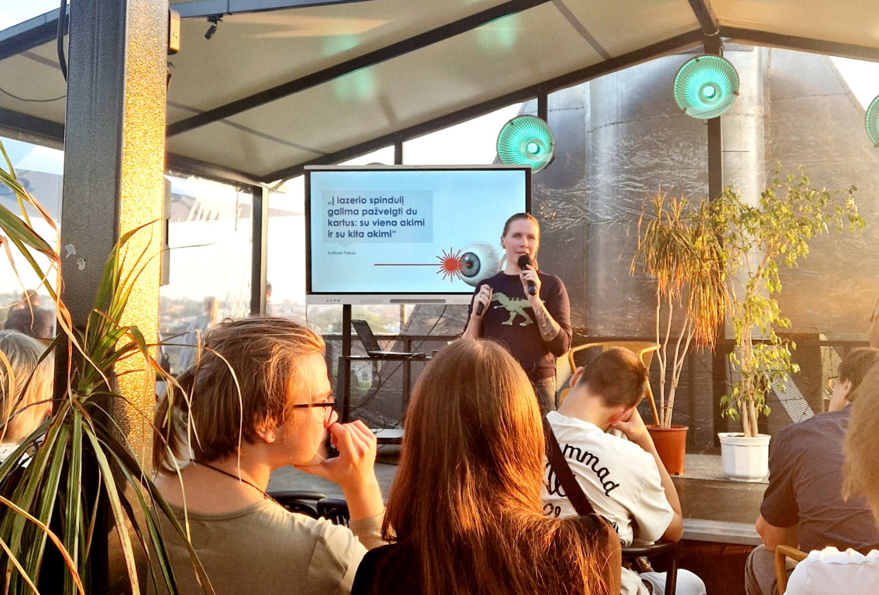 Dr. Ernesta Bužavaitė-Vertelienė. Energetikos ir technikos muziejaus nuotrauka