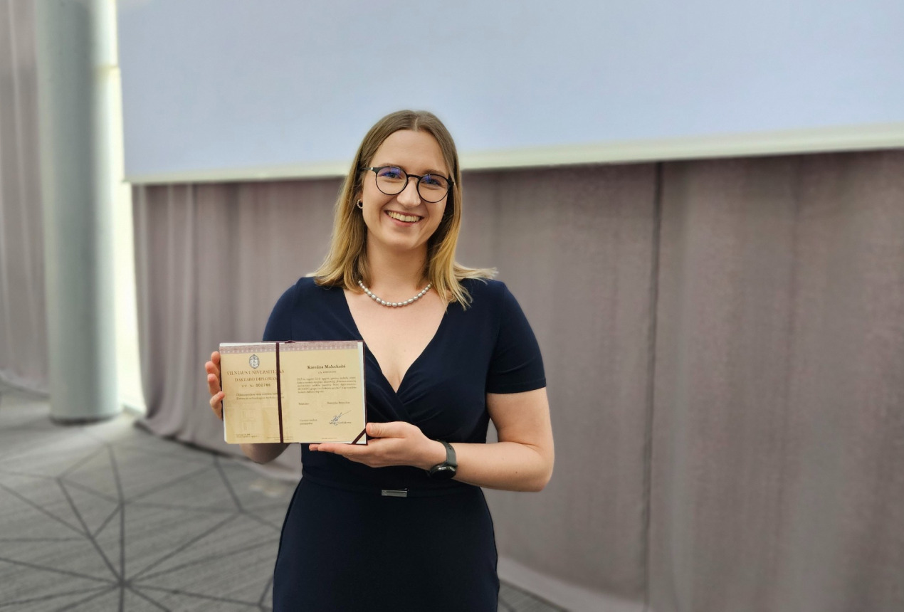 Dr. Karolina Maleckaitė. FTMC nuotrauka