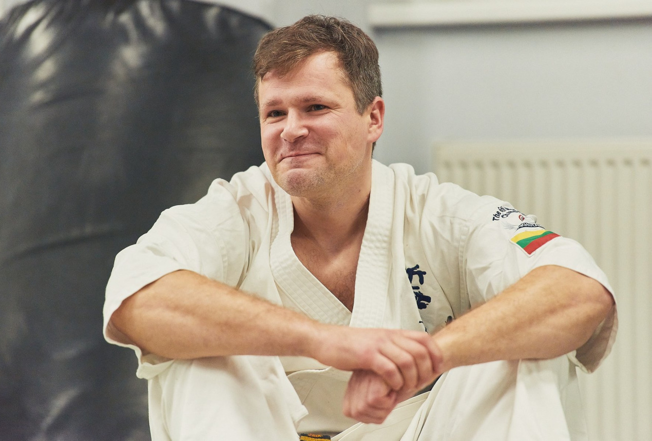 Dr. Vytautas Cėpla. Edvino Ivanovo /  Lietuvos kiokušin karatė federacijos nuotrauka