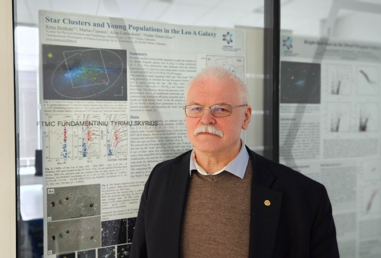 Prof. dr. Vladas Vansevičius. FTMC nuotrauka