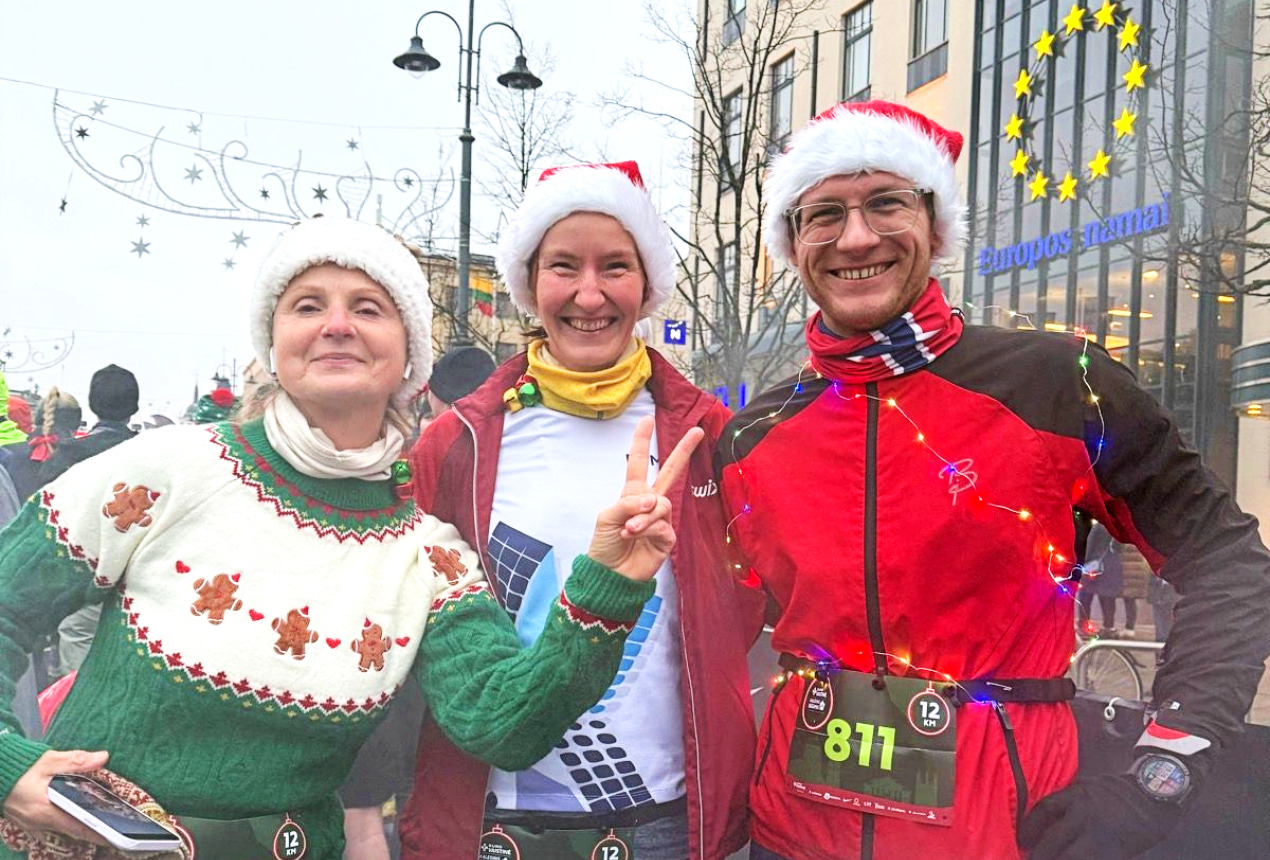 Dr. Renata Butkutė, dr. Lena Golubewa ir dokt. Yaraslau Padrez. Nuotrauka iš asmeninio archyvo