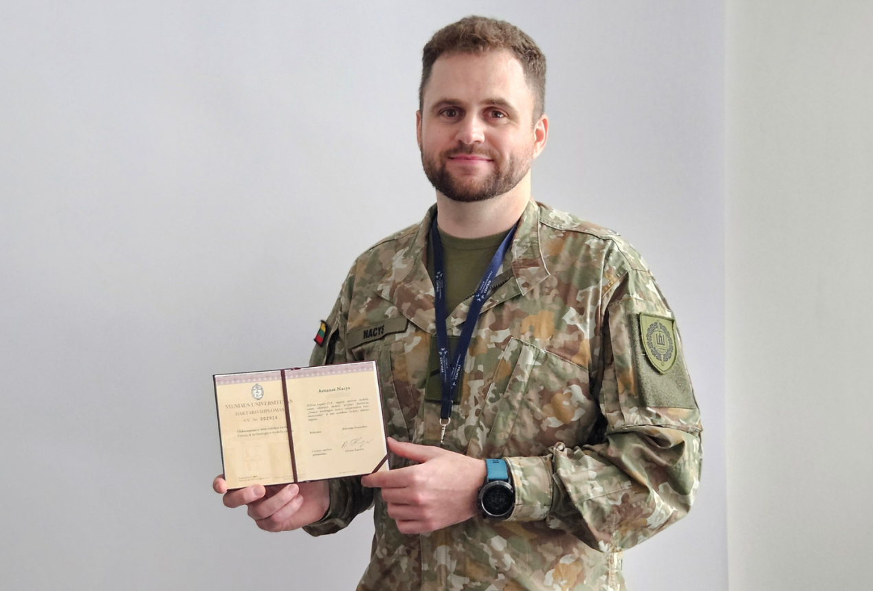 Dr. Antanas Nacys. Photo: FTMC