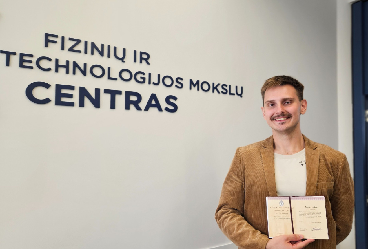 Dr. Raman Novikau. Photo: FTMC