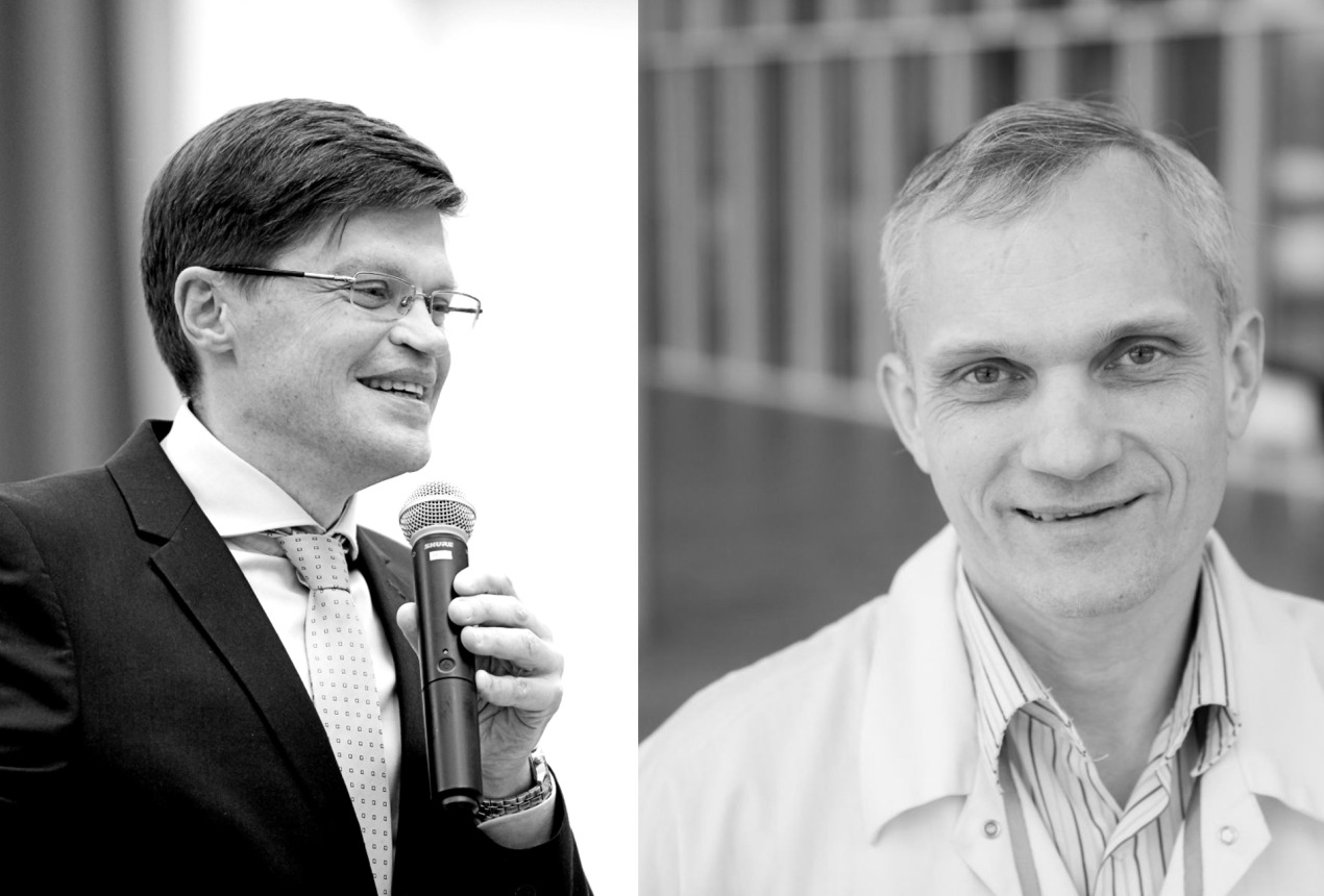 Audrius Alkauskas ir Svajus Asadauskas. FTMC nuotraukos