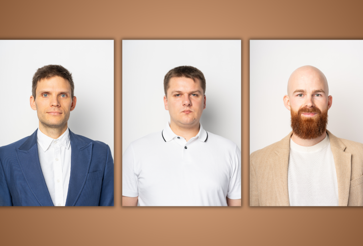 Dr. Rokas Kondrotas, dr. Simonas Ramanavičius ir dr. Andrius Žemaitis. Hernandez & Sorokina / FTMC nuotraukos