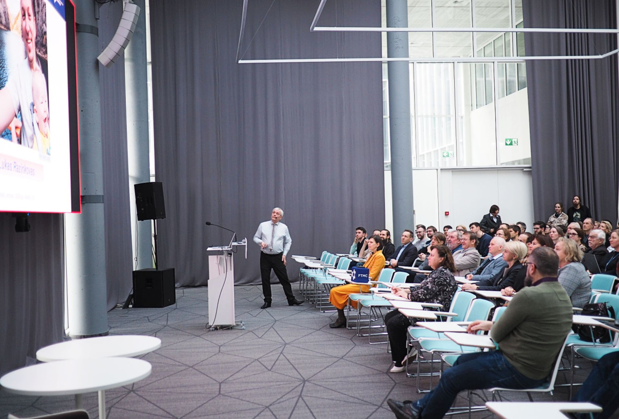 FTMC direktoriaus prof. habil. dr. Gintaro Valušio metinis pranešimas. Domo Jokubauskio / FTMC nuotrauka