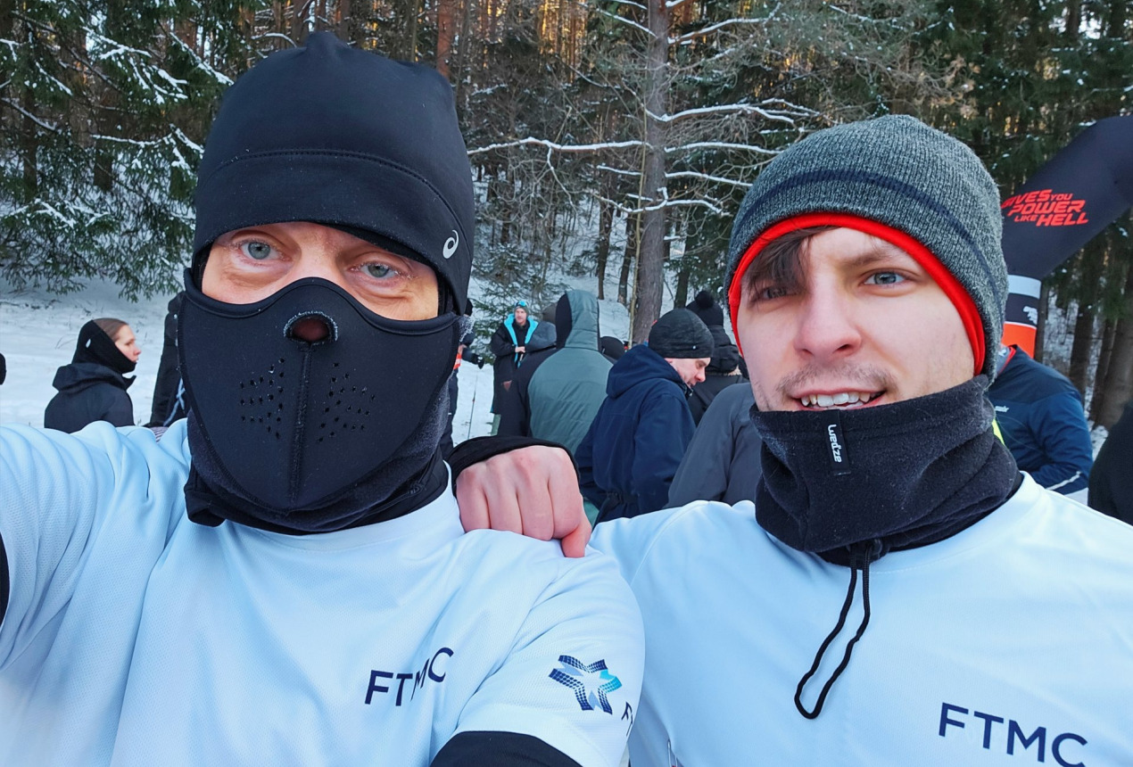 Šarūnas Mačiulis ir dr. Ričardas Norkus. Asmeninio archyvo nuotrauka