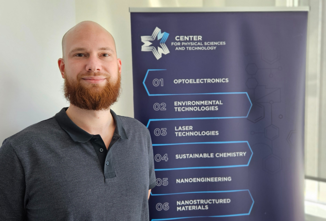 Karolis Stašys. FTMC nuotrauka