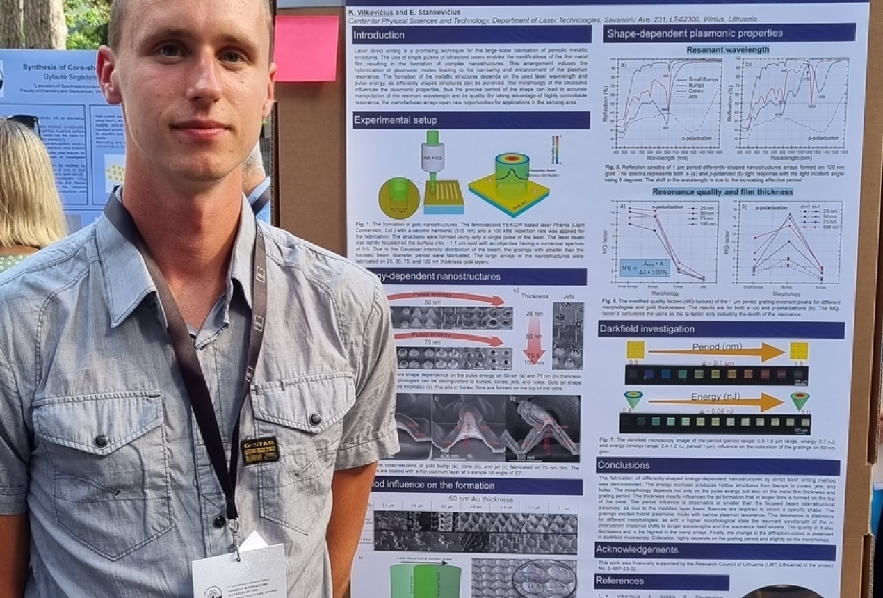 Kernius Vilkevičius. Photo: FTMC