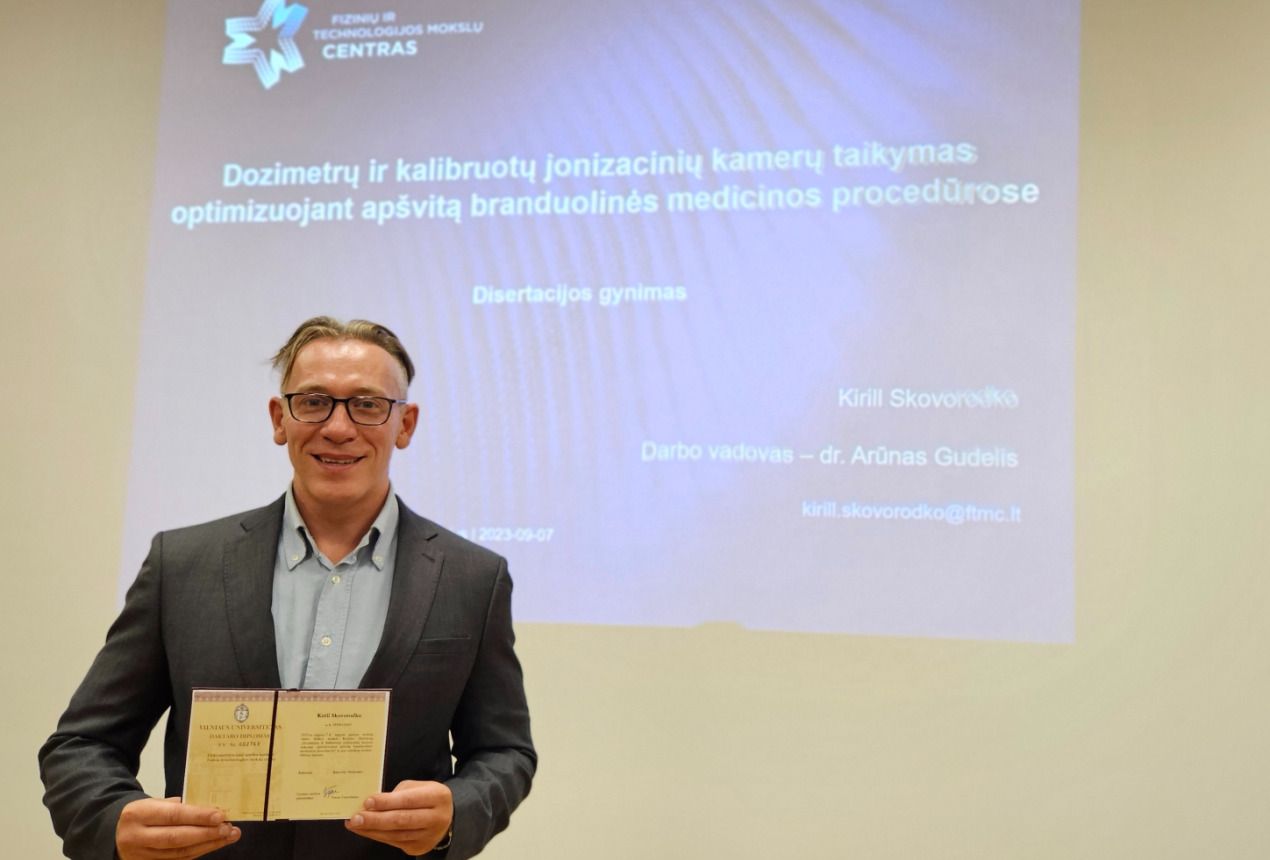 Dr. Kirill Skovorodko. Photo: FTMC