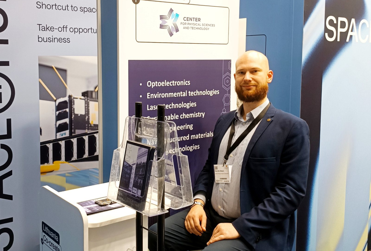 Karolis Stašys. Photo: FTMC