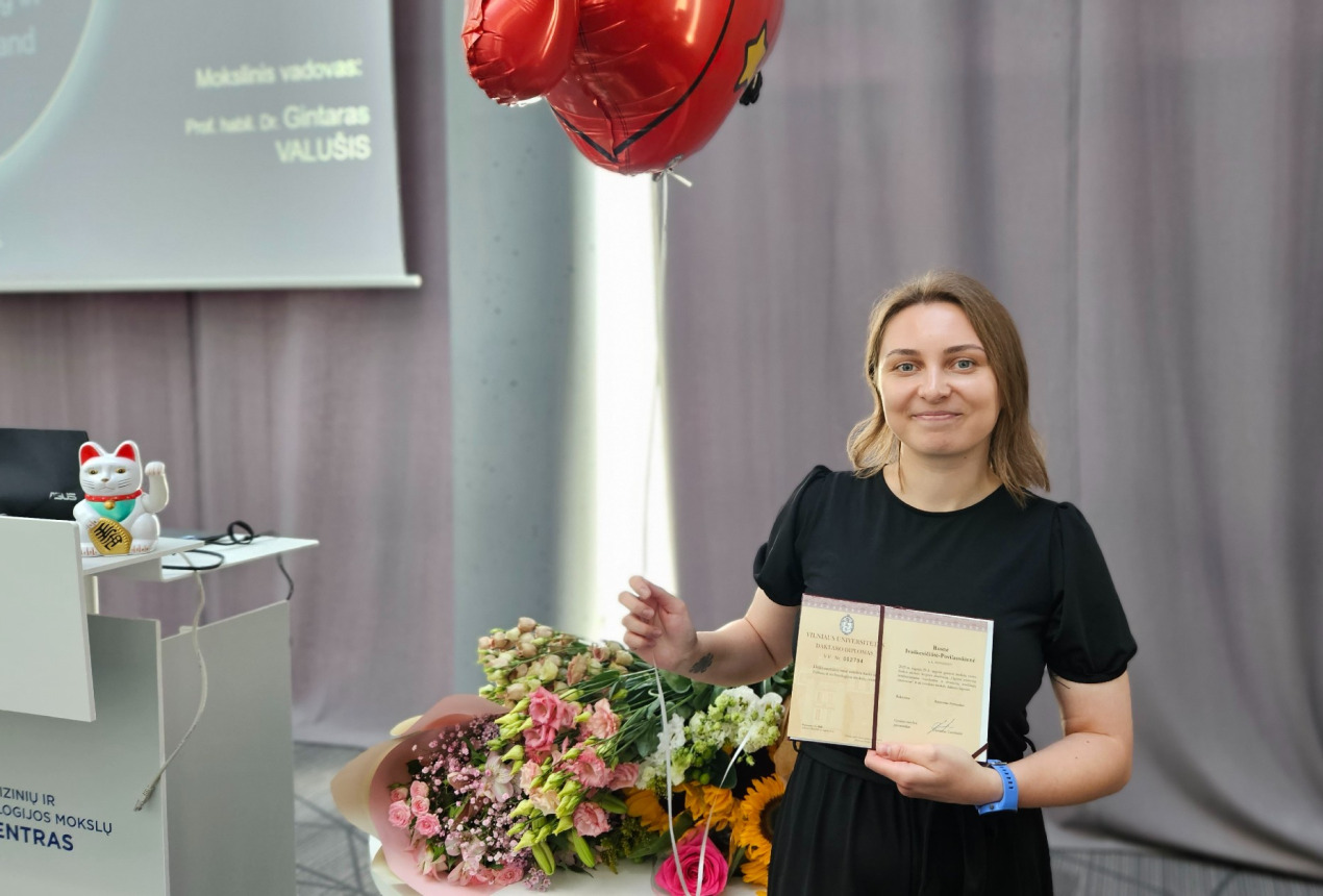 Dr. Rusnė Ivaškevičiūtė-Povilauskienė. Photo: FTMC