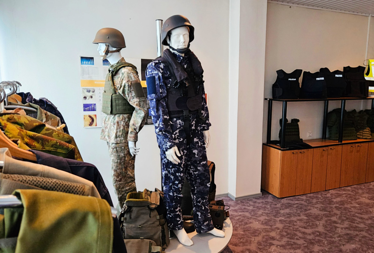 FTMC made clothing for soldiers. Photo: FTMC