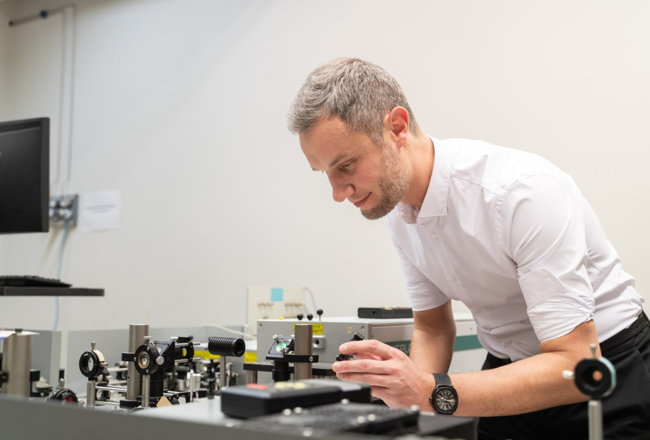 Dr. Mindaugas Gedvilas. Hernandez & Sorokina / FTMC nuotrauka