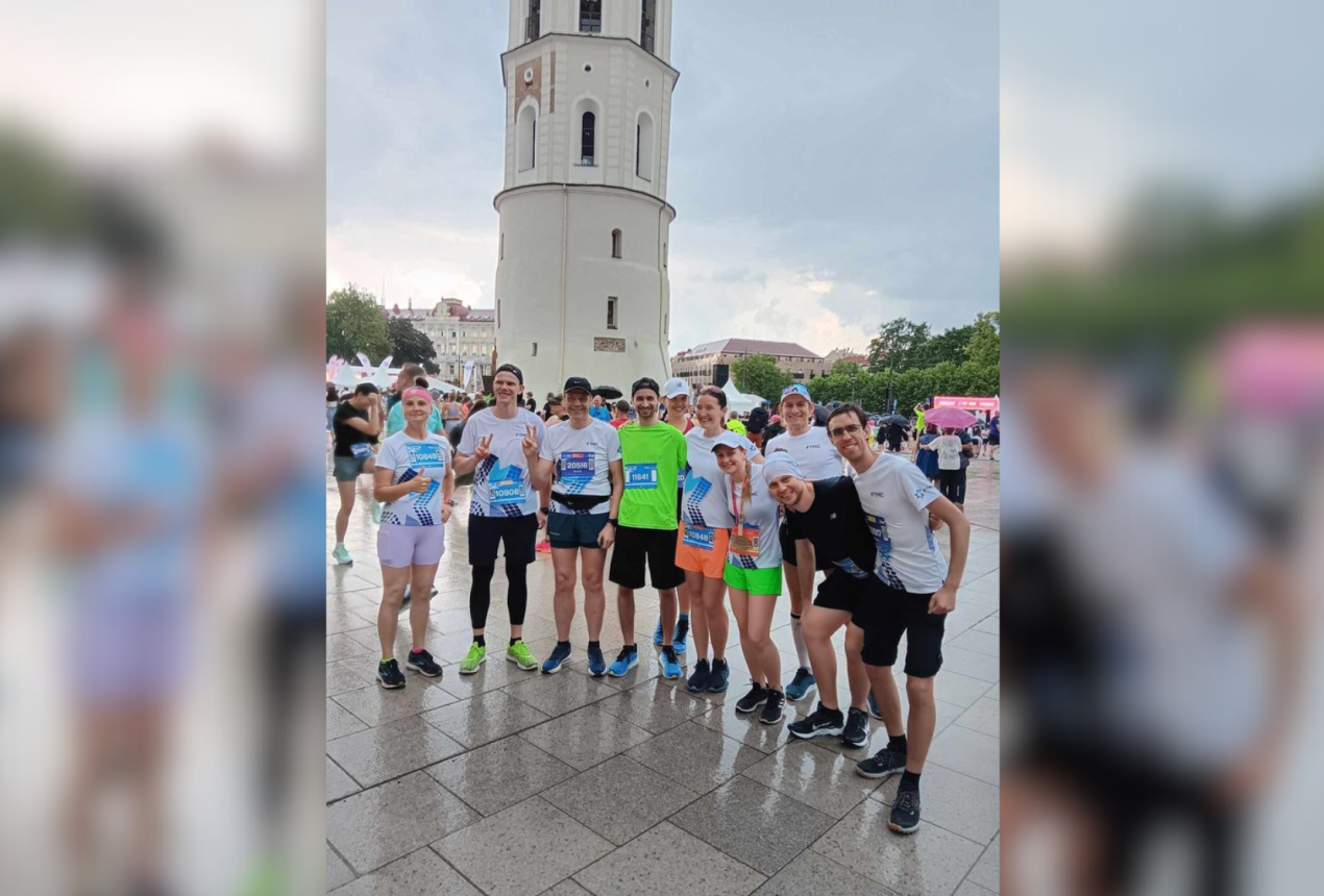 From left: Dr. Renata Butkutė, Tomas Mockaitis, Šarūnas Mačiulis, Dr. Tomas Javorskis, Dr. Monika Skruodienė, Dr. Elena Golubewa, Dr. Simona Streckaitė, Yaraslau Padrez, Dr. Povilas Šimonis and Dr. Dominykas Juknelevičius. Photo: FTMC