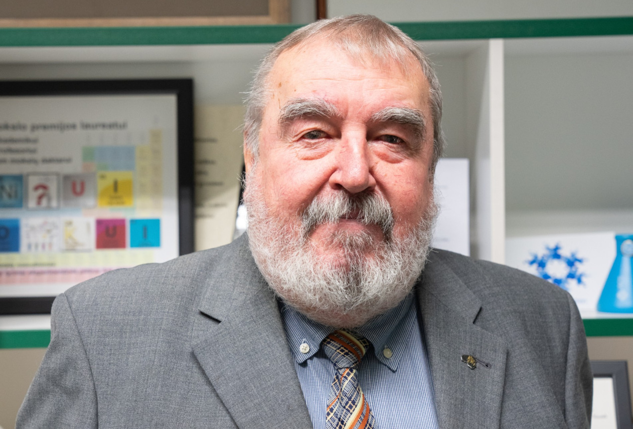 Prof. habil. dr. Eugenijus Norkus. Hernandez & Sorokina / FTMC nuotrauka