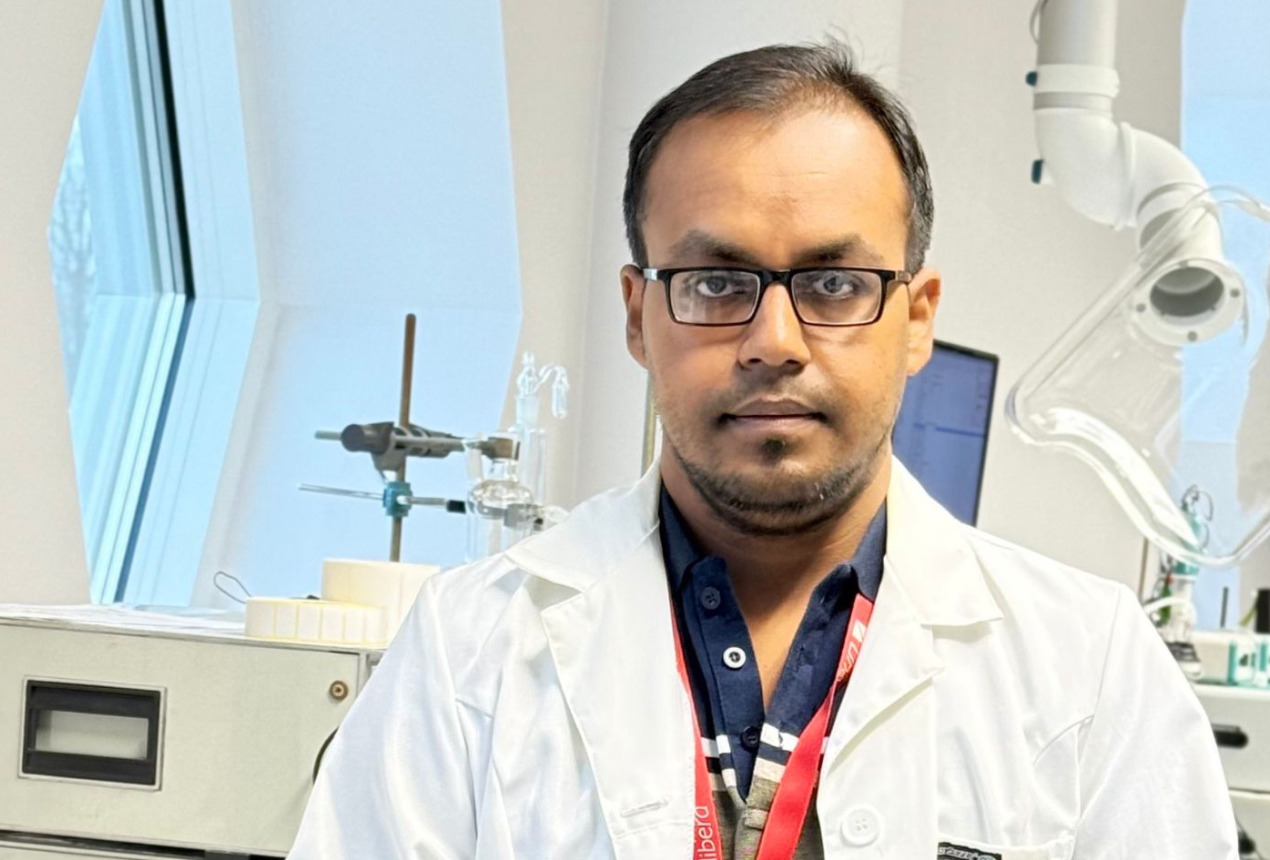 Dokt. Sukomol Barua. Nuotrauka iš asmeninio archyvo