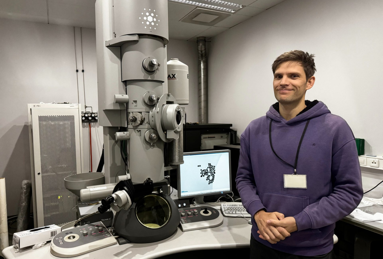 Dr. Rokas Kondrotas. FTMC nuotrauka