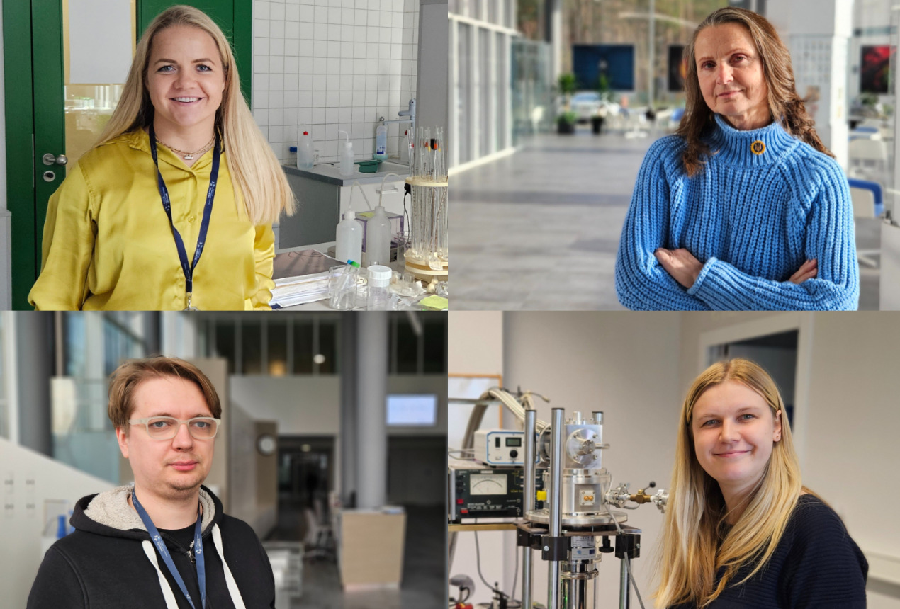 Dr. Agnė Sukovienė, dr. Renata Butkutė, dr. Augustas Vaitkevičius ir dr. Evelina Dudutienė. FTMC nuotraukos