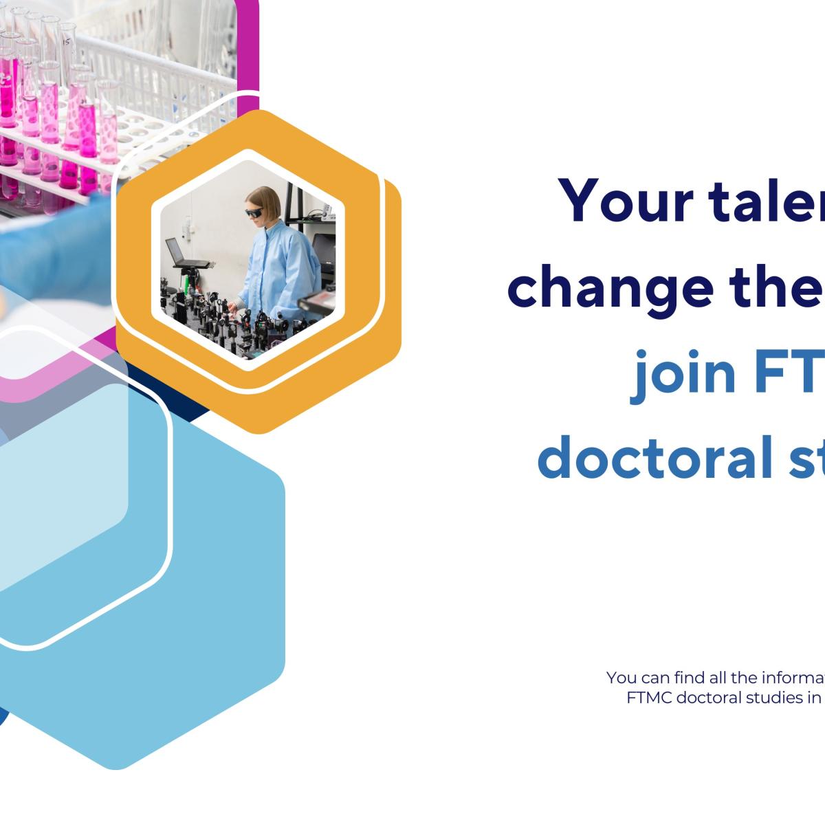 FTMC is Looking for Young Researchers – Join Our Doctoral Studies